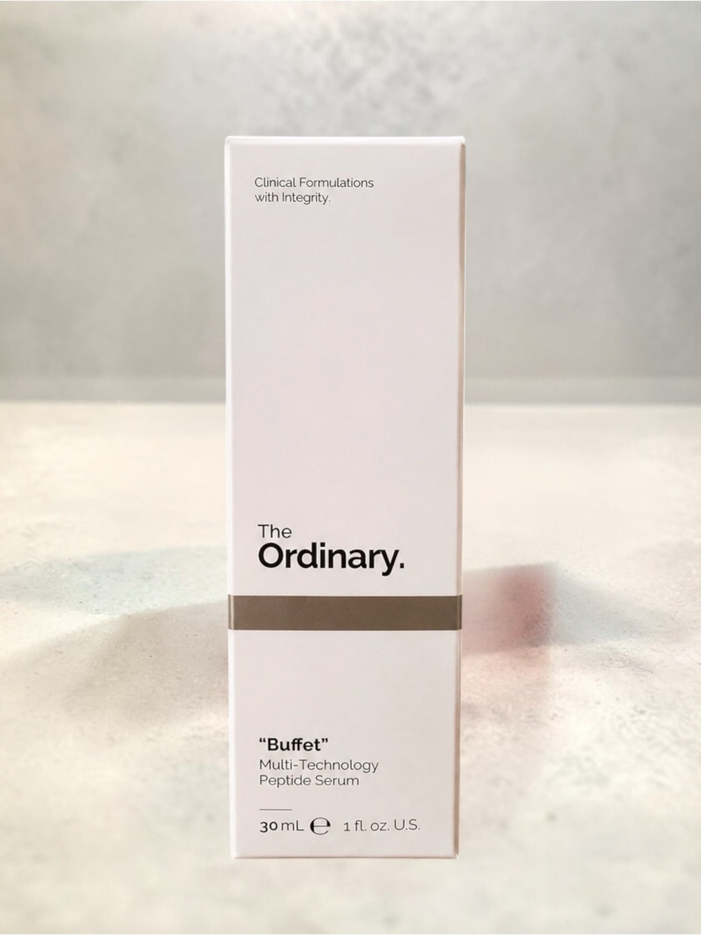 The Ordinary Buffet Multi-Technology Peptide Serum 30ml NWT Anti-Aging Skincare